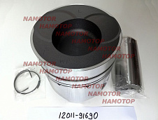 Поршень PF6-T, 12010-91690, 12011-91690, 12011-96960. STD". (D=71,9мм), ALFIN- . комп-кт 6шт"